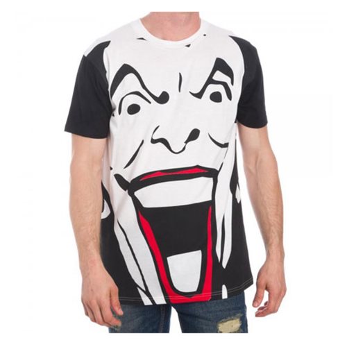 Batman Joker Black and White T-Shirt